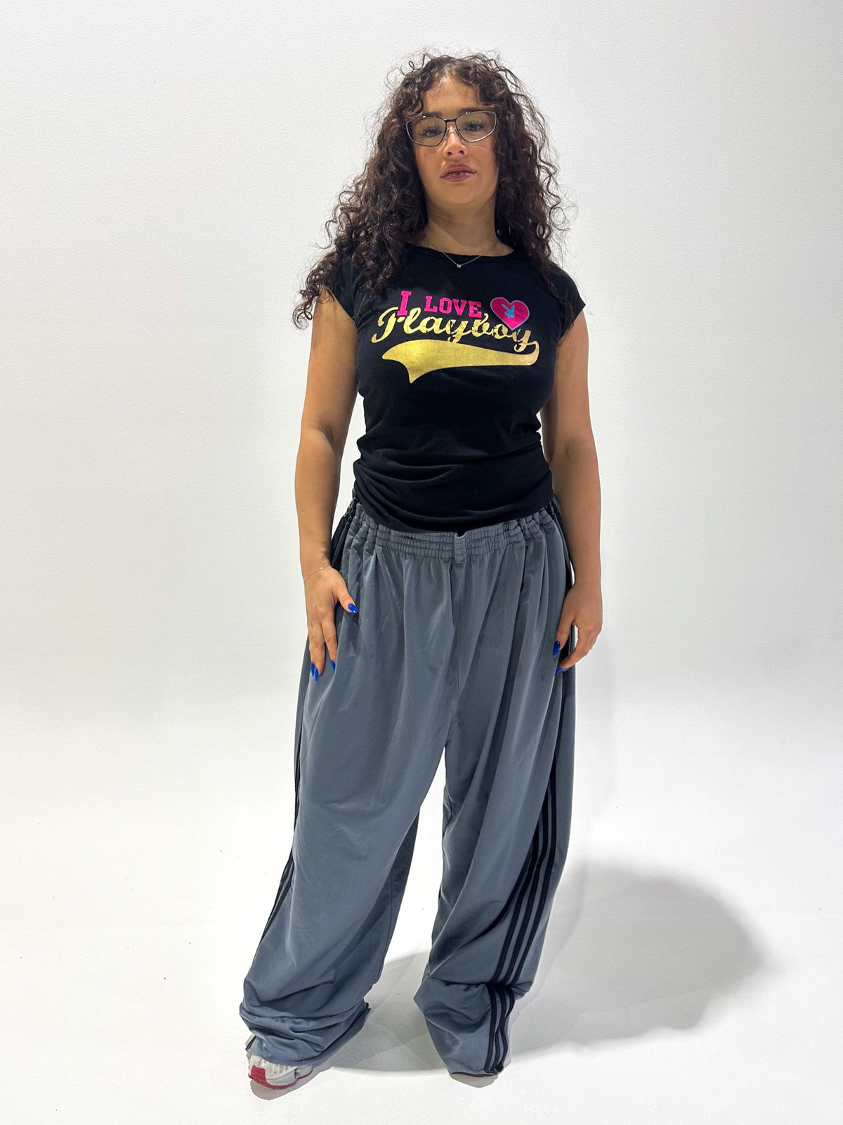 Vintage 00's I 💖 Playboy Top - M - Playground Vintage