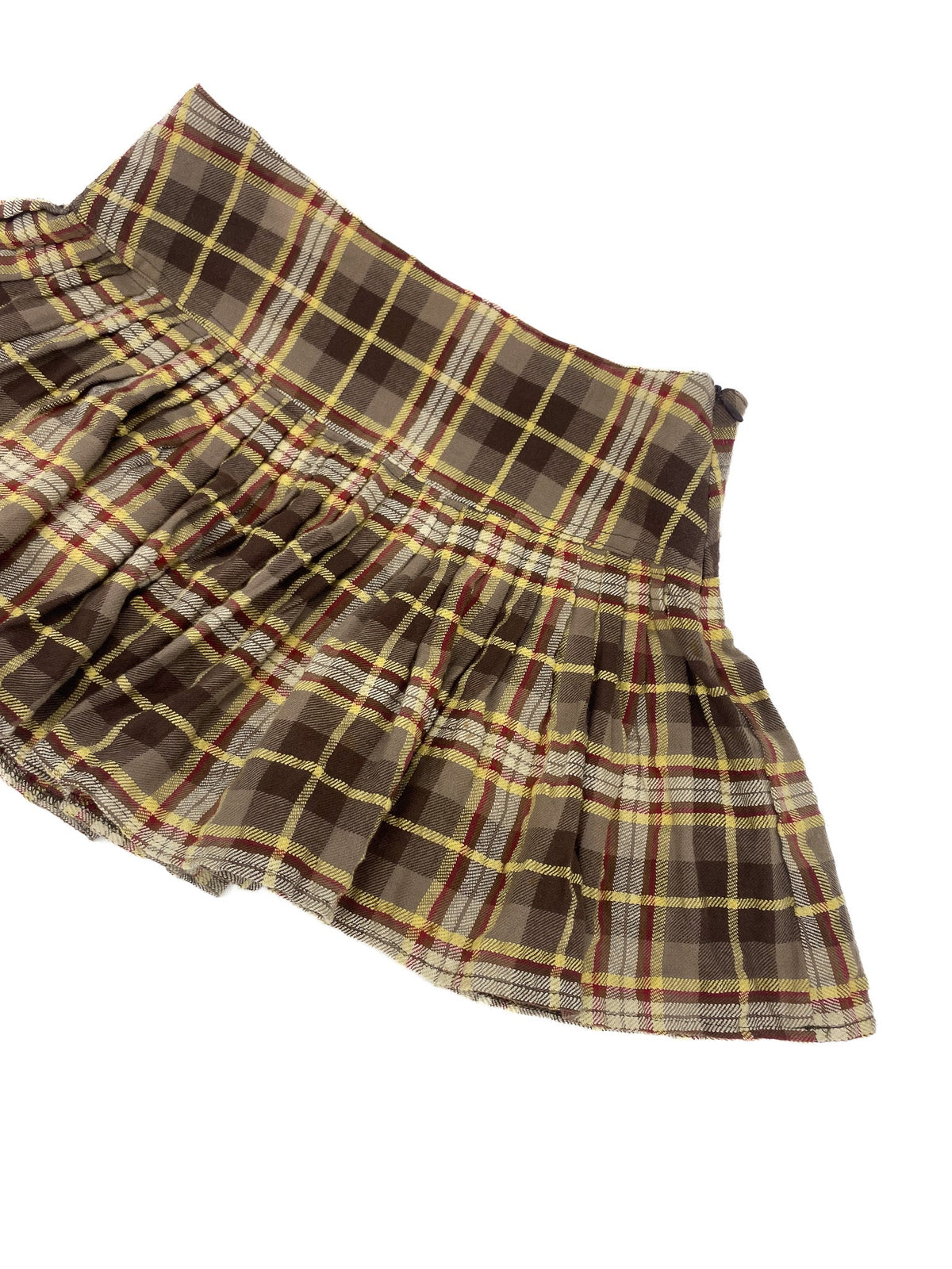 Vintage 00's Tartan Mini Skirt - M - Playground Vintage